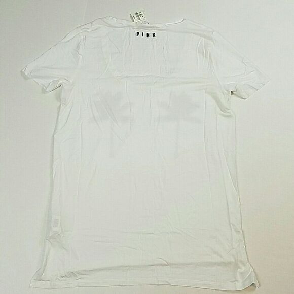 Graphic Tee - Pink Victoria's Secret shirt top NWT - Picture 5 of 7